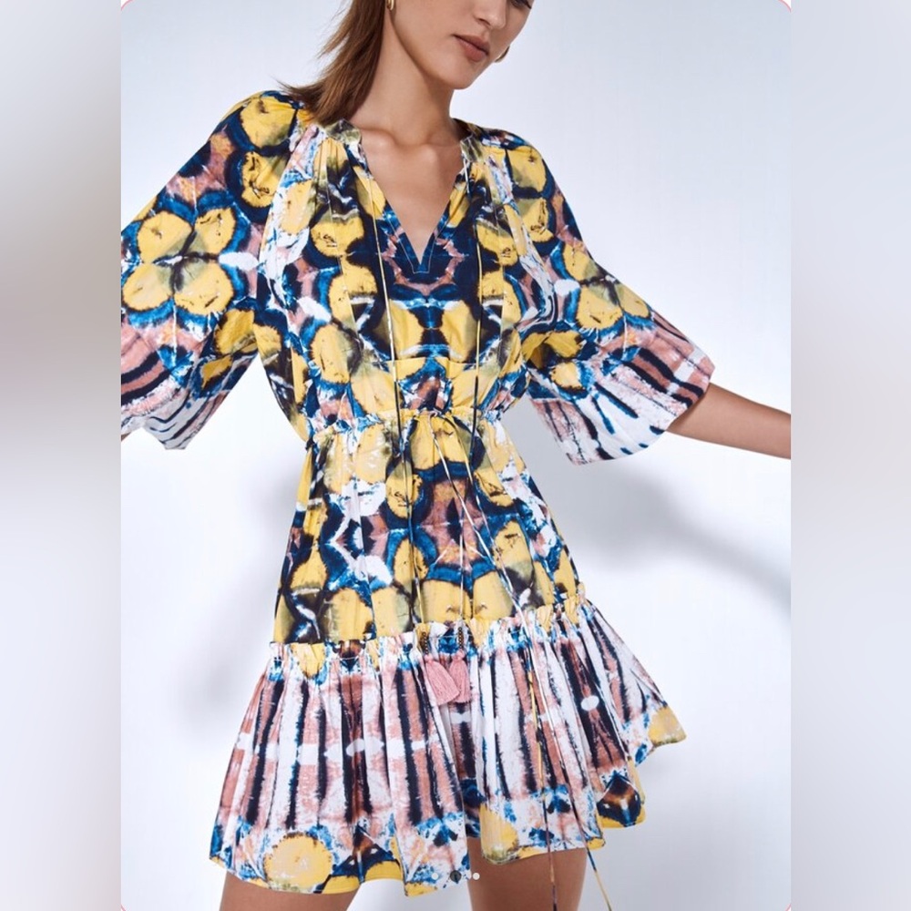 SOLD! Alexis • Kasi Mini Dress in Citrine • SZ XL • Retail $398 - Picture 5 of 15